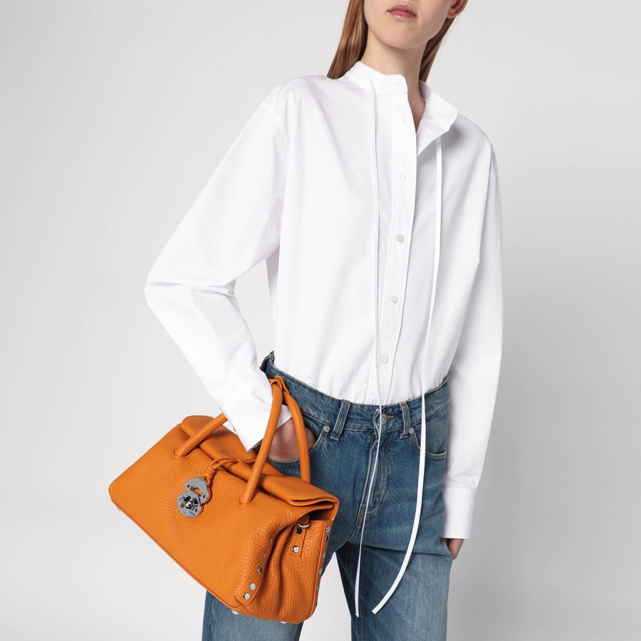 ハンドバッグ Zanellato Dotta Small Leather Bag Orange Zanellato Dotta Small leather bag orange | TheDoubleF
