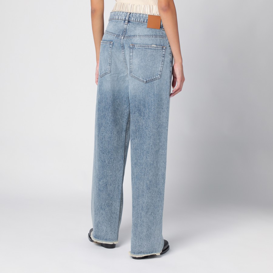 Erika Cavallini Leone Jeans in light washed denim | TheDoubleF
