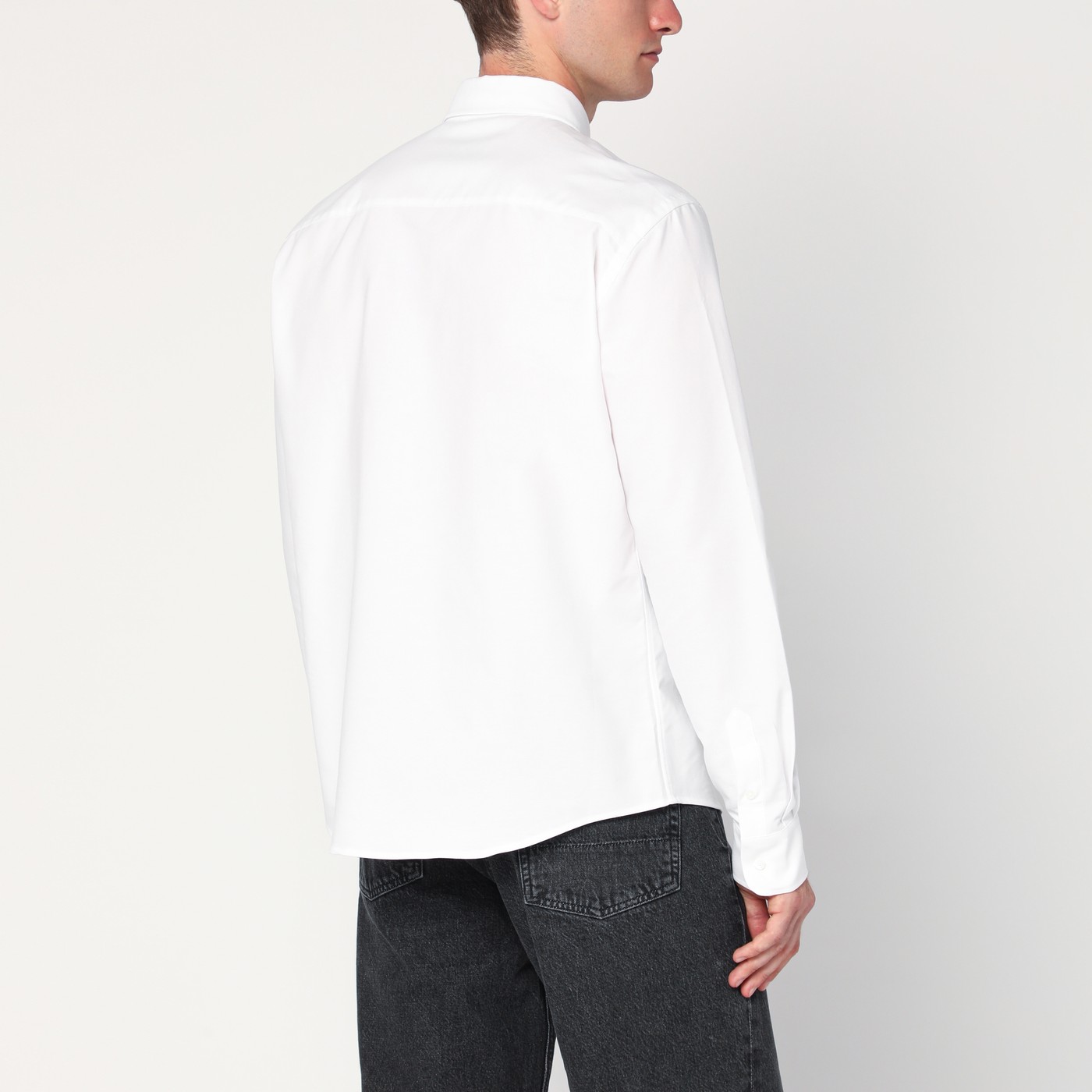 Ami Paris White Ami De Coeur shirt TheDoubleF