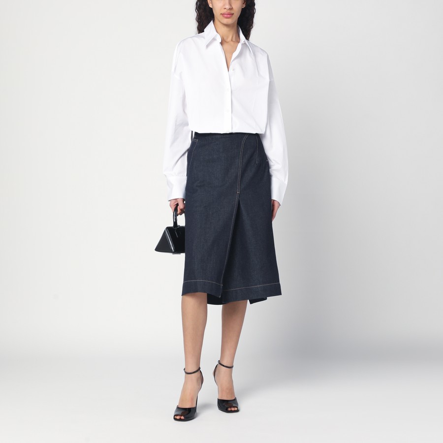 スカート Victoria Beckham Dark blue denim skirt Victoria Beckham Dark blue denim skirt | TheDoubleF
