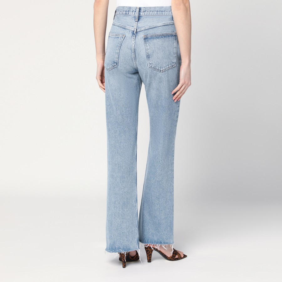 ボトムスその他 AGOLDE Faded light blue jeans in regenerated denim AGOLDE Faded light blue jeans in regenerated denim | TheDoubleF