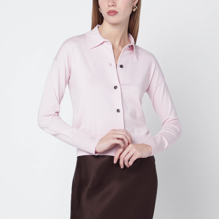 Max Mara Pink wool-blend cardigan | TheDoubleF