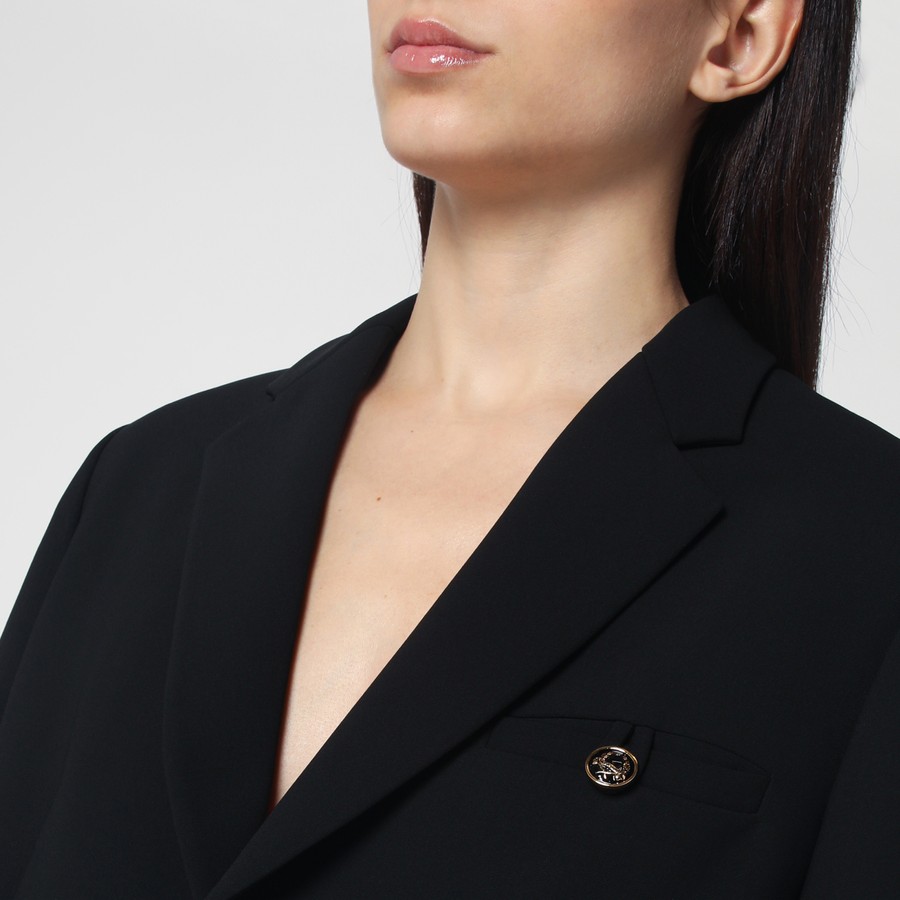 Moschino Black single-breasted jacket | TheDoubleF