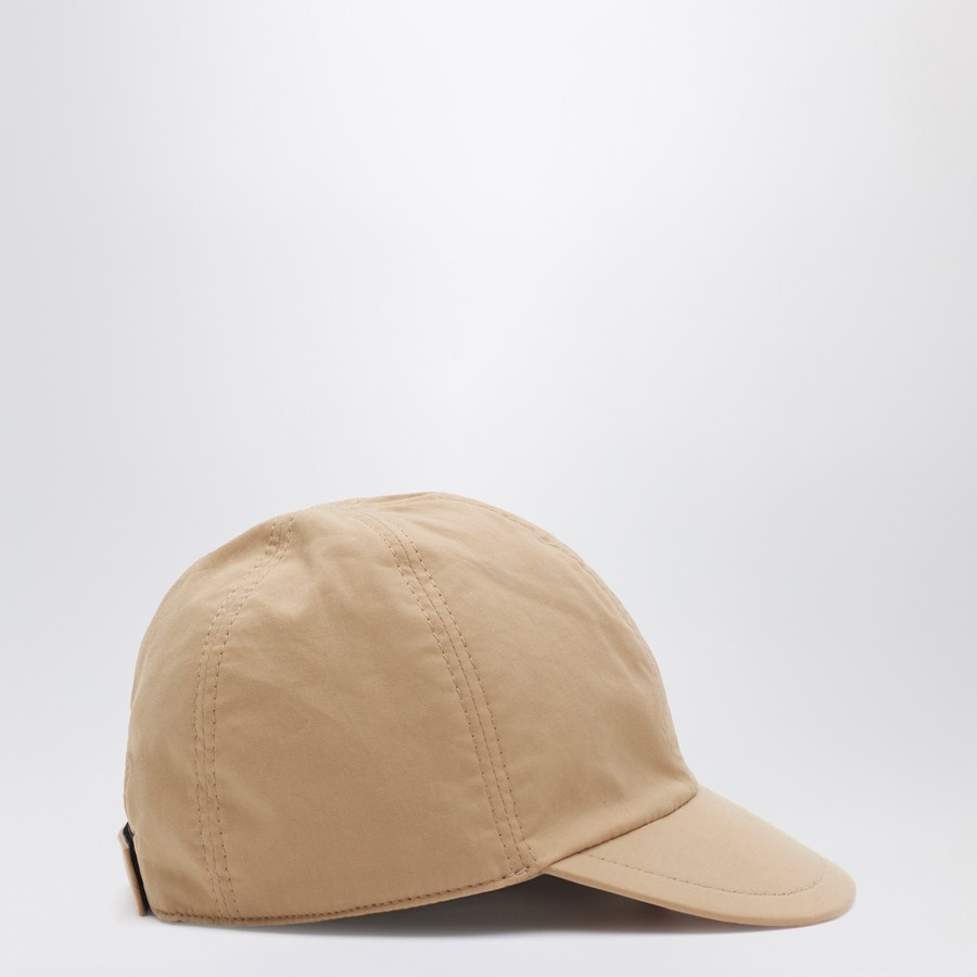 Burberry Reversible Check pattern beige baseball cap