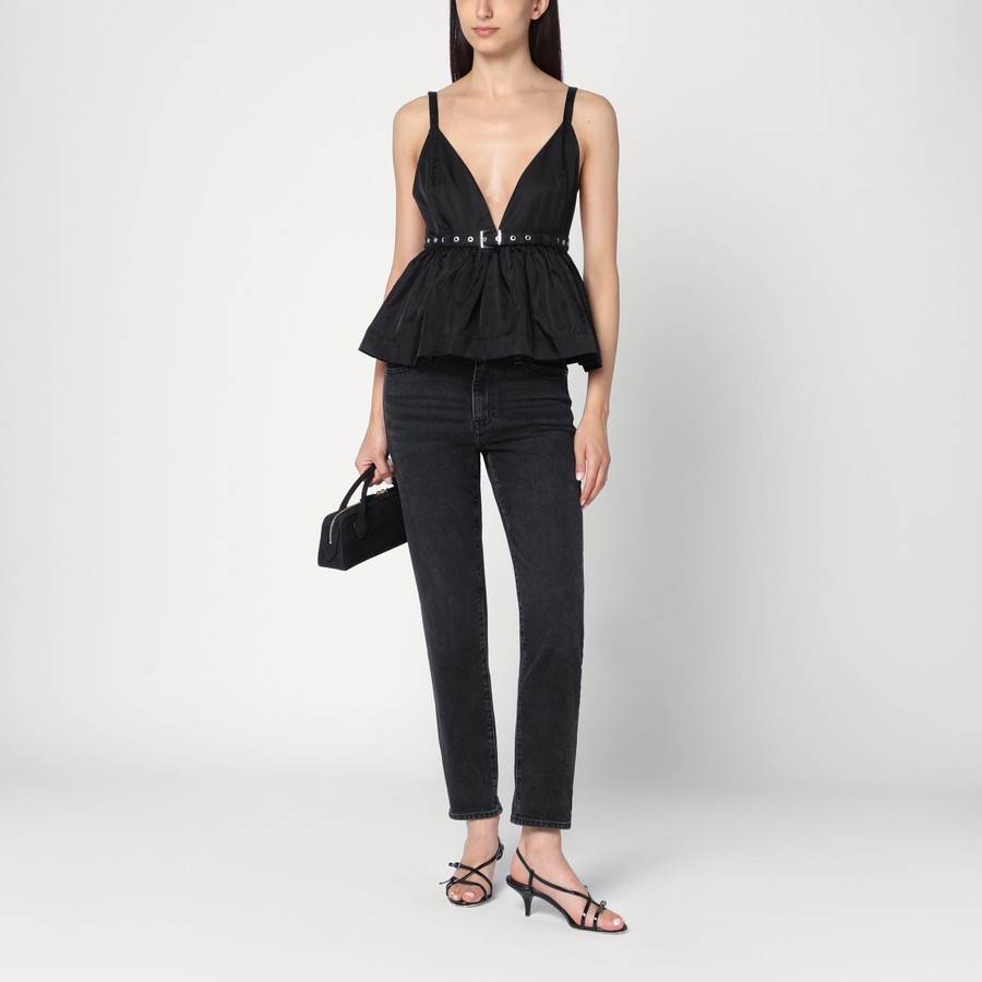 ボトムスその他 Frame The Borrowed jeans in black 1005606-DTHV-F.jpg?v=