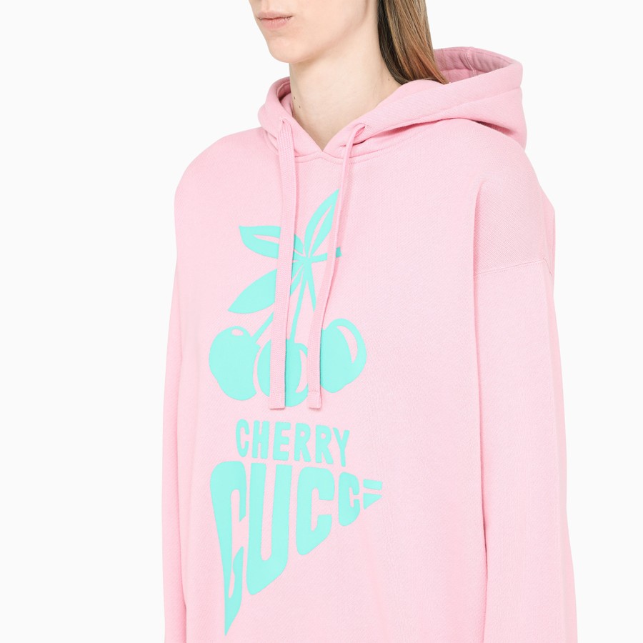gucci oversize velour hoodie