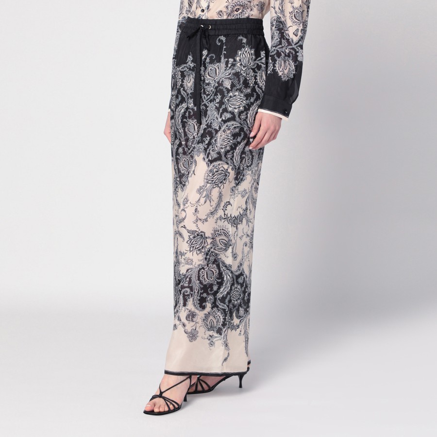 パンツ Zimmermann Zimmermann Rhiannon Pants (3235PSS251 CREAM) Rhiannon Flare Pant Cream Paisley Online | Zimmermann