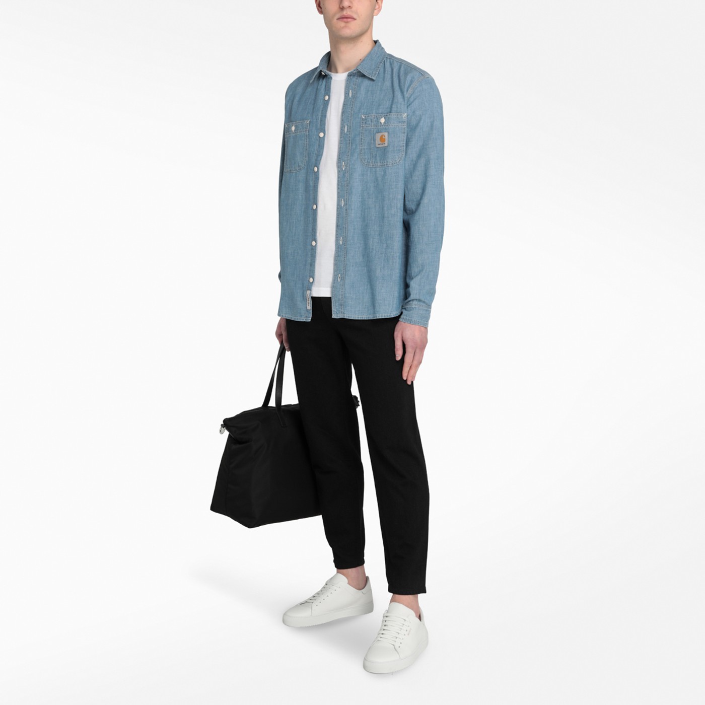 carhartt wip denim shirt