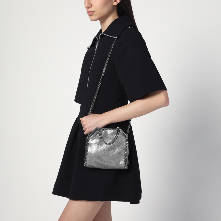 【関税&送料込】Stella Mccartney Tote Bag Micro Falabella Stella McCartney - Micro Falabella tote bag Light Blue - The