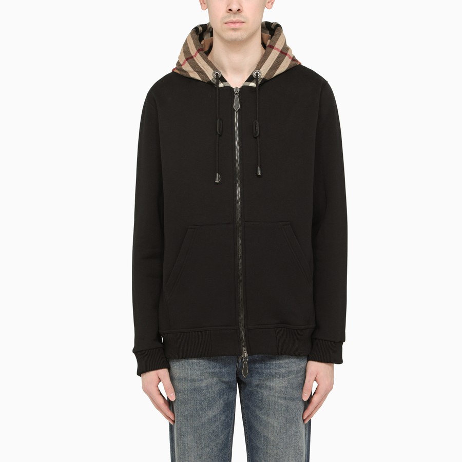 burberry black sweatshirt