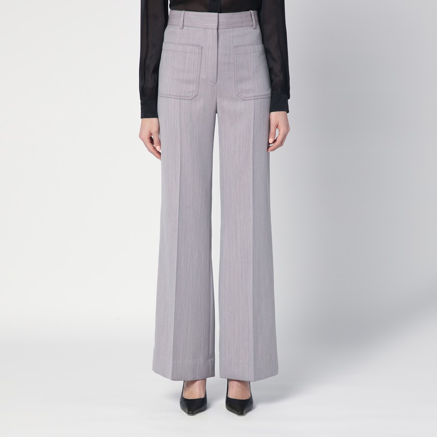ボトムスその他 Victoria Beckham Pantalone Alina grey in wool Victoria Beckham Pantalone Alina grey in wool | TheDoubleF
