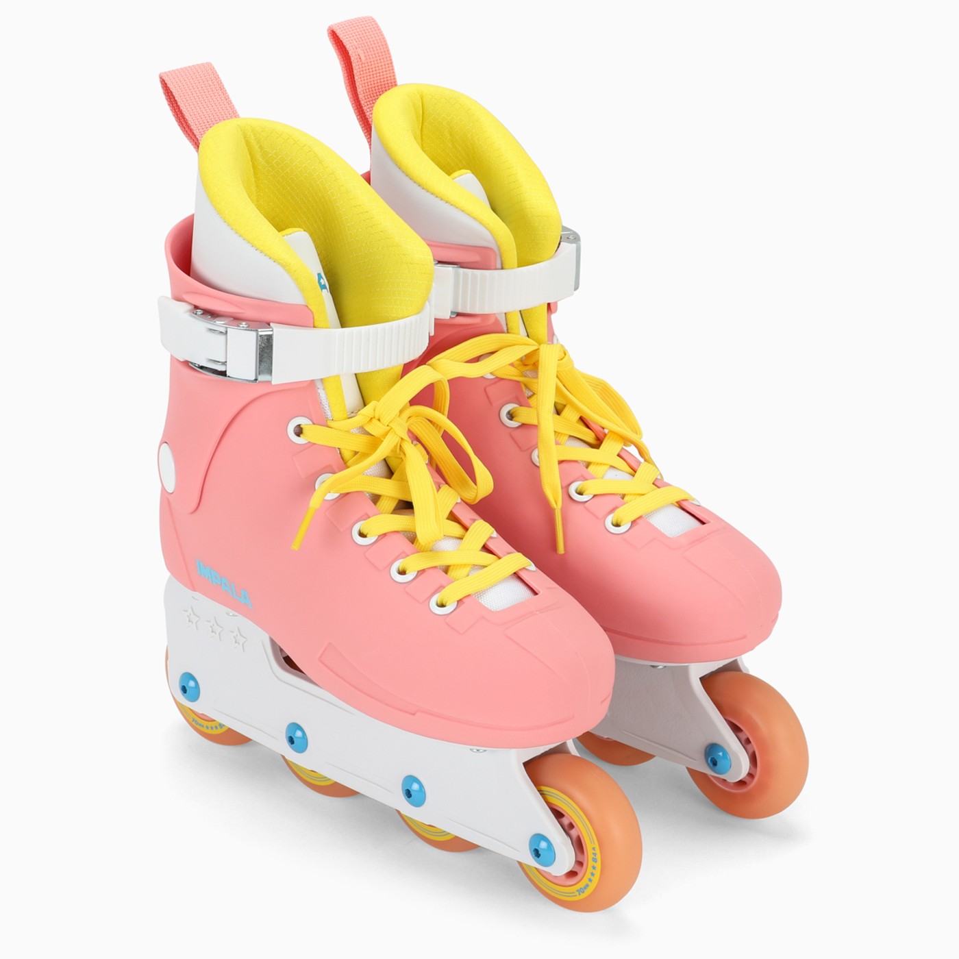 Impala Skate Pink/yellow Lightspeed Inline skates TheDoubleF