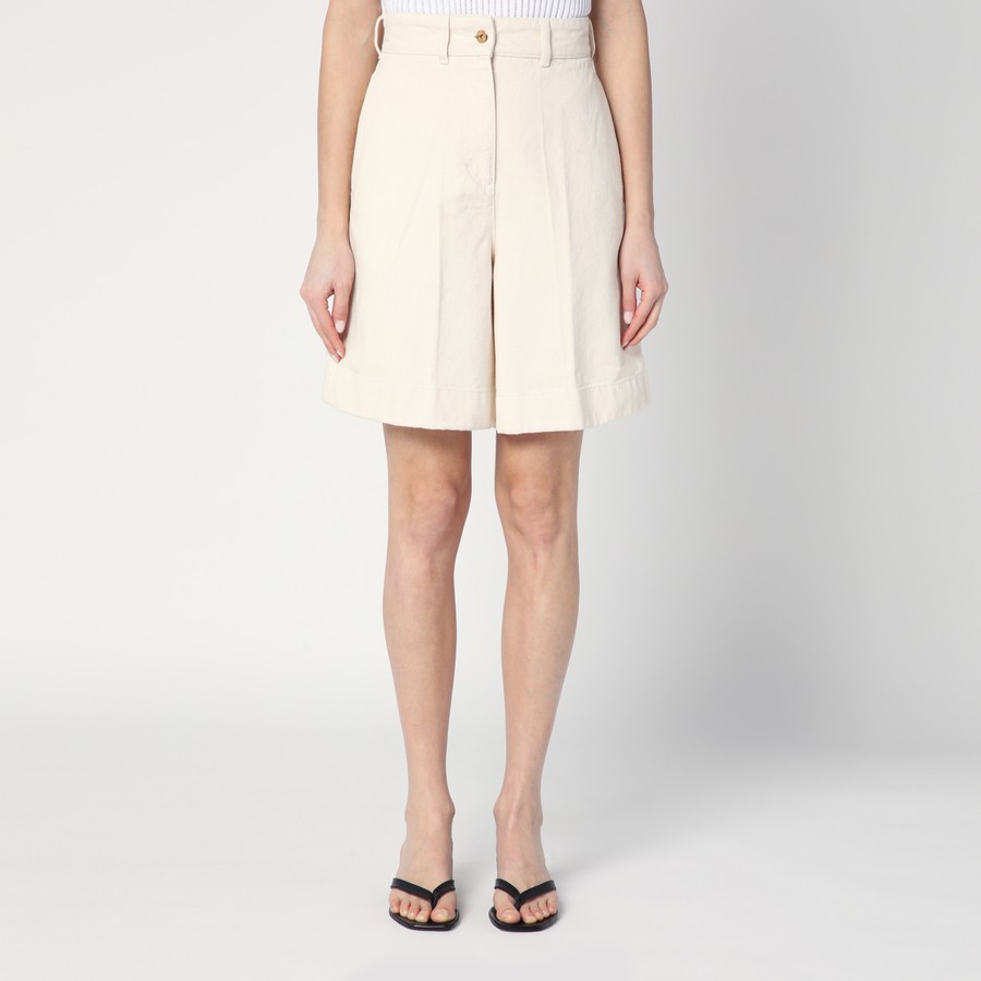 ショートパンツ Patou Wool Bermuda Shorts PATOU Wool-blend twill shorts | NET-A-PORTER
