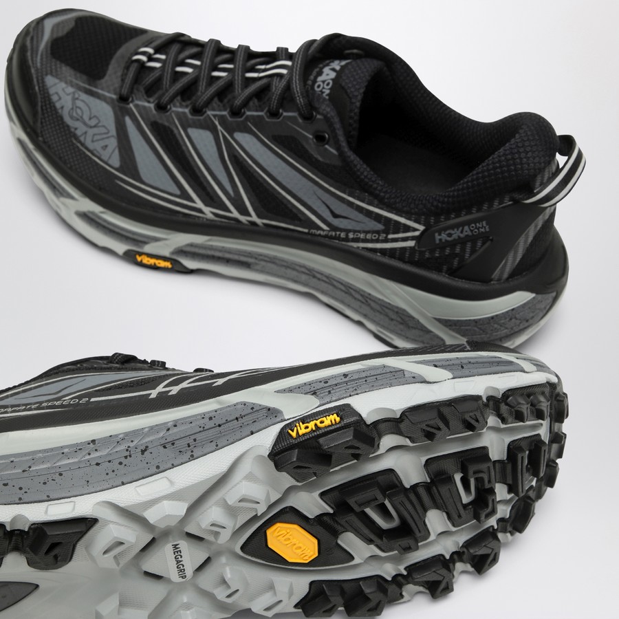 Hoka One One Mafate Speed 2 black/grey trainer | TheDoubleF