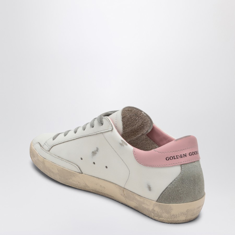 スニーカー Golden  SNEAKER (GWF00102F002569) Golden Goose Sneaker Super-Star white/grey/pink | TheDoubleF