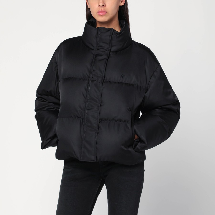ジャケット ANINE BING Black Dorian puffer jacket Black Dorian Down Puffer Jacket by ANINE BING on Sale