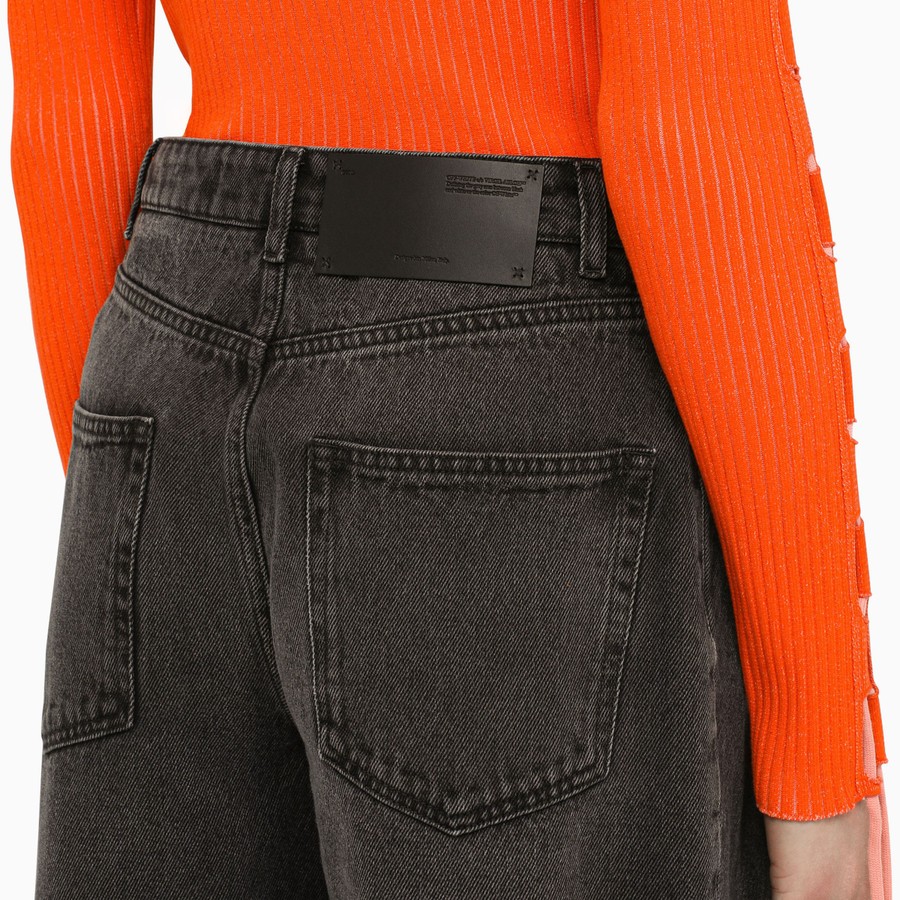 【関税&送料込】Off-White Black Washed Balloon Jeans Off-White™ Black washed balloon jeans | TheDoubleF