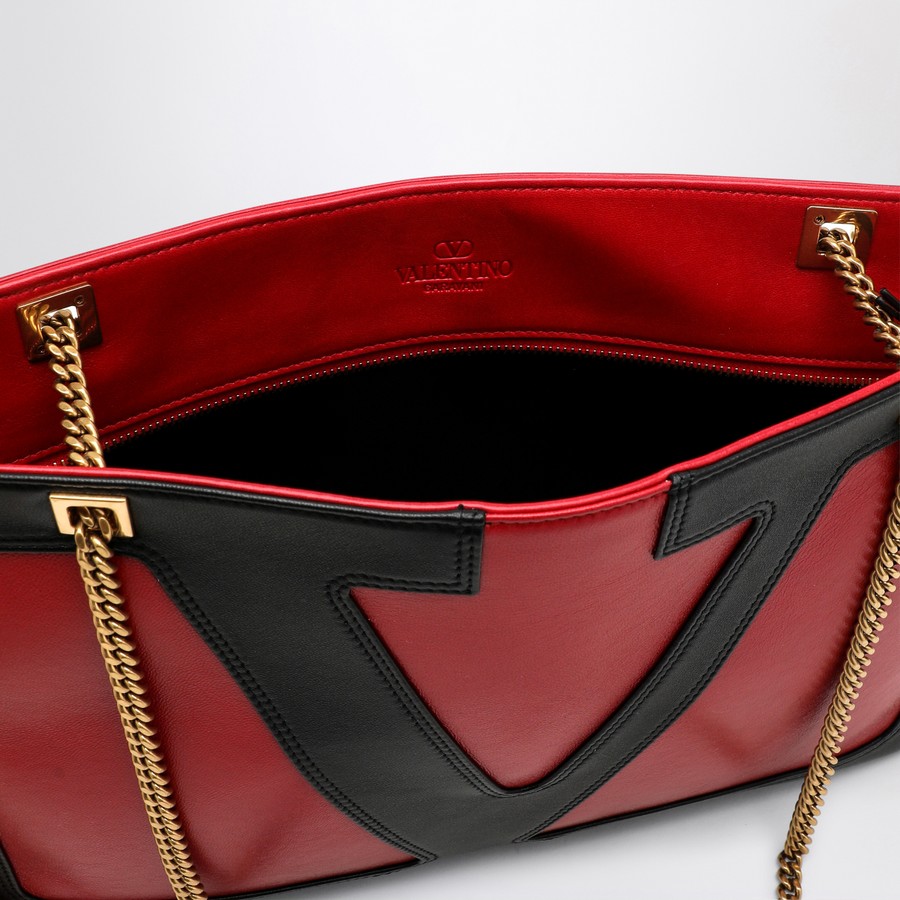 Valentino Garavani Medium Viva Superstar bag red/black