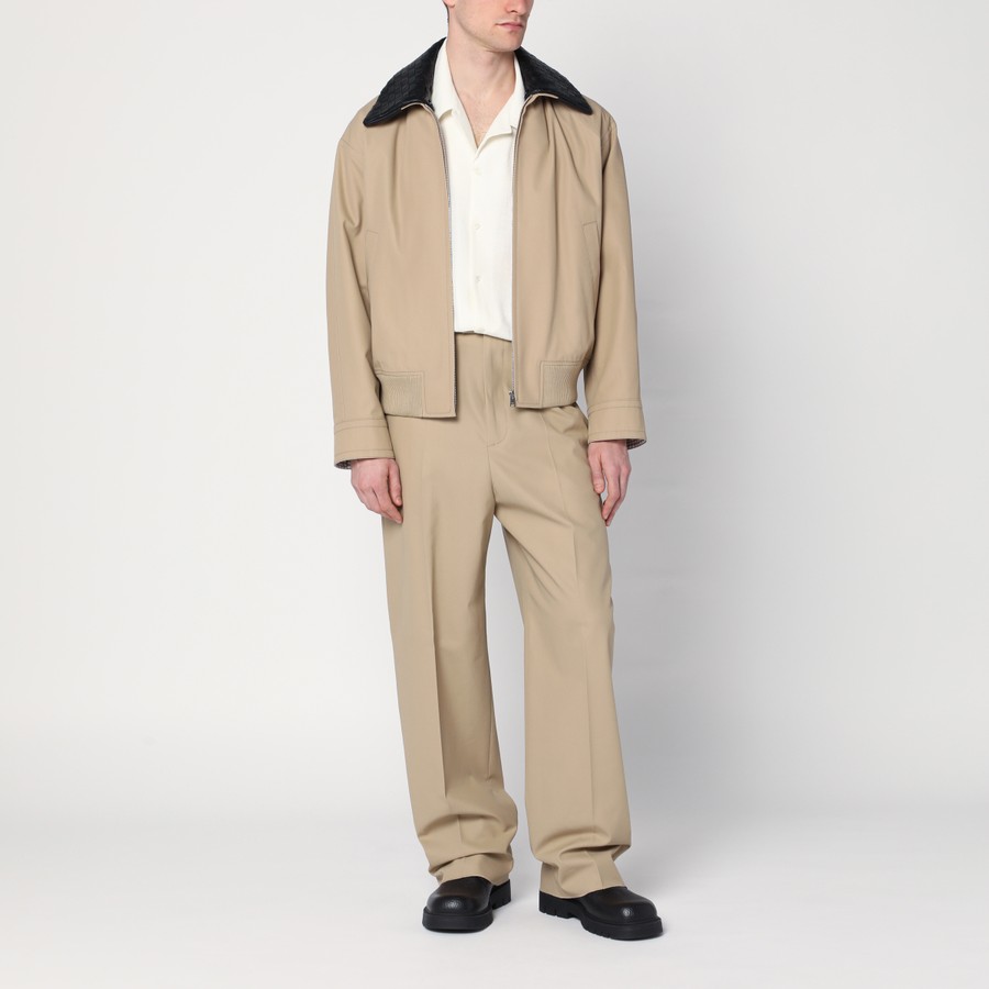 ジャケット Bottega Veneta beige Jacket with Stand Collar Beige Jacket with Stand Collar Bottega Veneta - Vitkac Canada