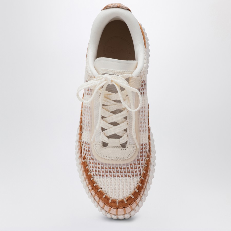 スニーカー Chloe Natural Nama Trainer In Recycled Nylon Chloé Natural Nama trainer in recycled nylon | TheDoubleF