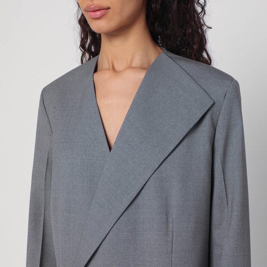 Wool Coat Studio Catalogue Womens Coats Loulou Studio Gray