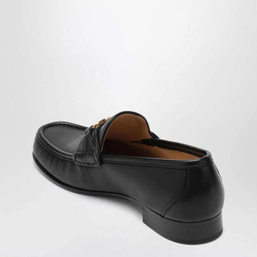 ローファー・オックスフォード VALENTINO Black leather VLogo loafers (6W2S0LM0EWV 0NO) 18361950_40338584_600.jpg