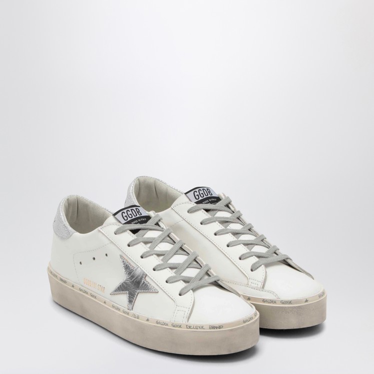 ★Golden ★ Stardan Sneakers White Silver GWF00128F0021 Golden Goose Stardan Sneaker in White/Silver – Hampden Clothing