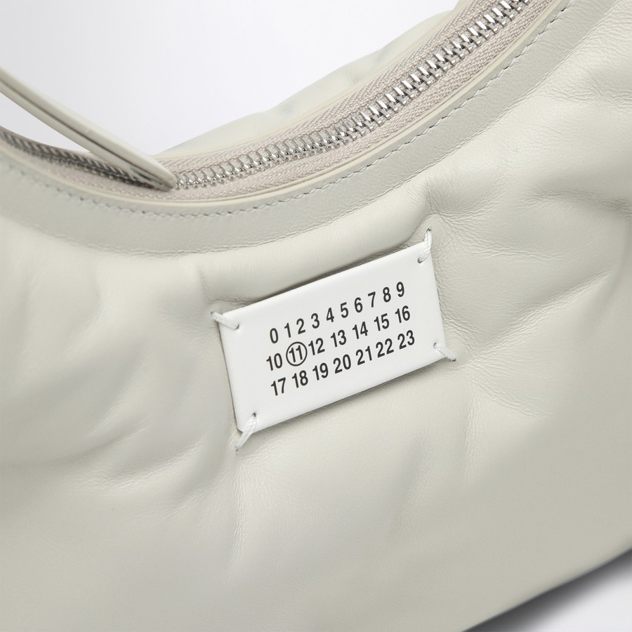 Maison Margiela Greige Glam Slam small hobo bag | TheDoubleF