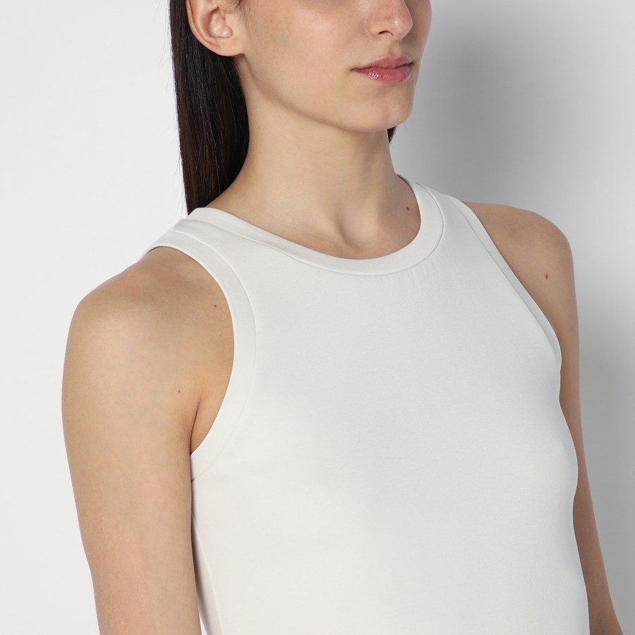 S Max Mara Top écru in cotton blend | TheDoubleF