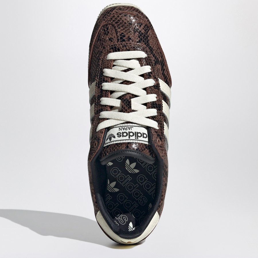 adidas Originals Brown sneakers Japan with snake print TheDoubleF