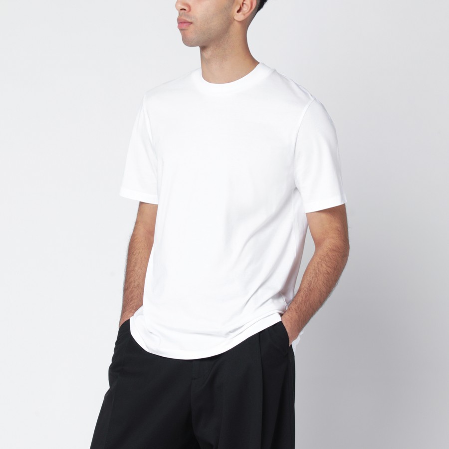 Jil Sander White cotton t-shirt | TheDoubleF