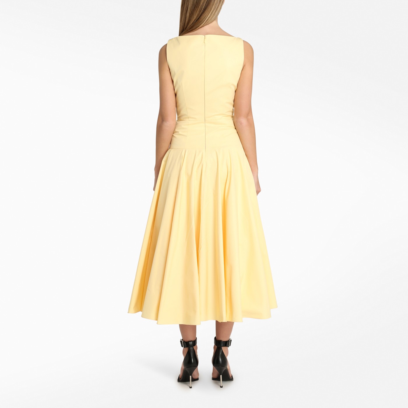 alexander mcqueen yellow dress