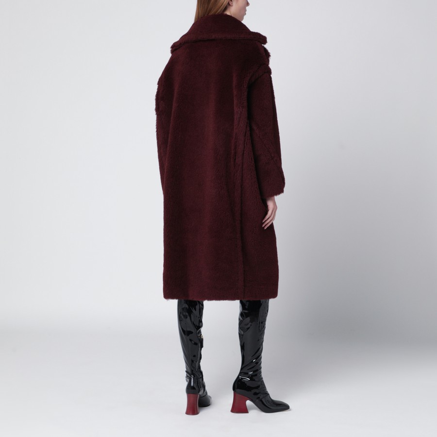 ★ montya様マックスマーラ　ハート❤︎ビジューゆったり♡ボルドーピンク XL TBCT003 マックスマーラteddybear型 コングコート 10色展開 - マイ