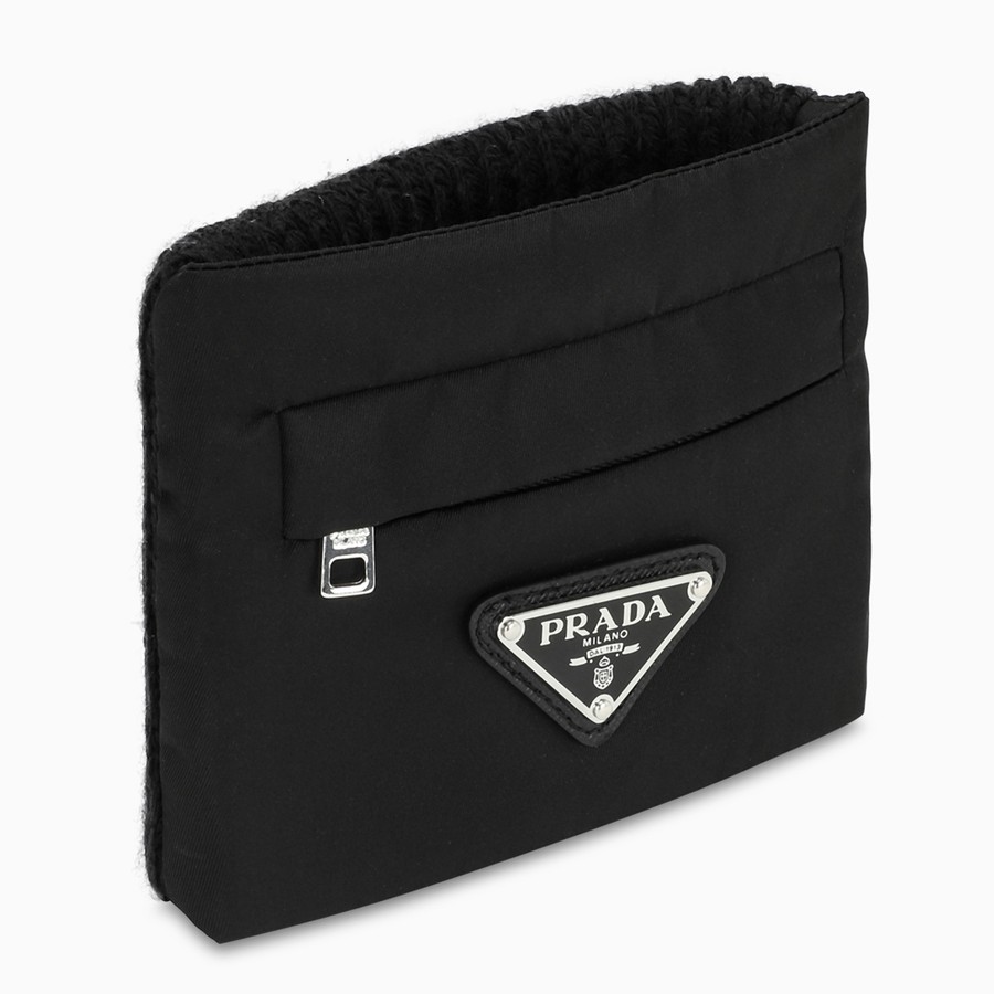 prada small nylon wallet