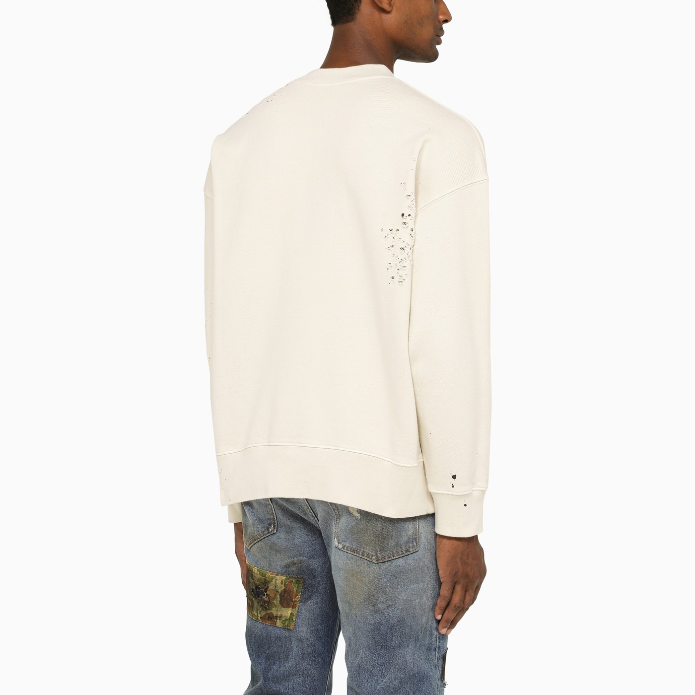 felpa palm angels scritta dietro