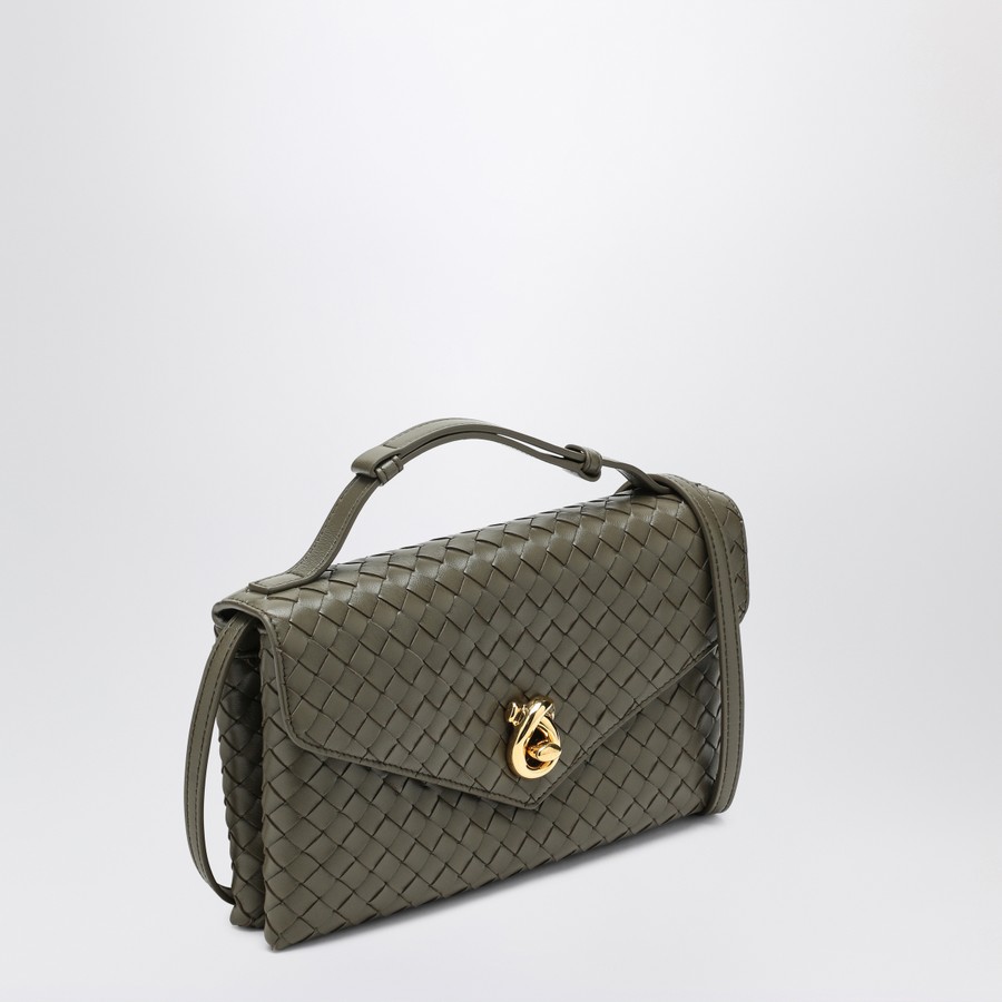 Bottega Veneta Knot Lock Cypress coloured bag | TheDoubleF