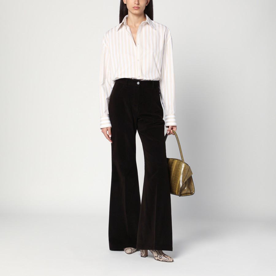 パンツ Ferragamo Espresso Flared Pants Ferragamo Espresso flared pants | TheDoubleF