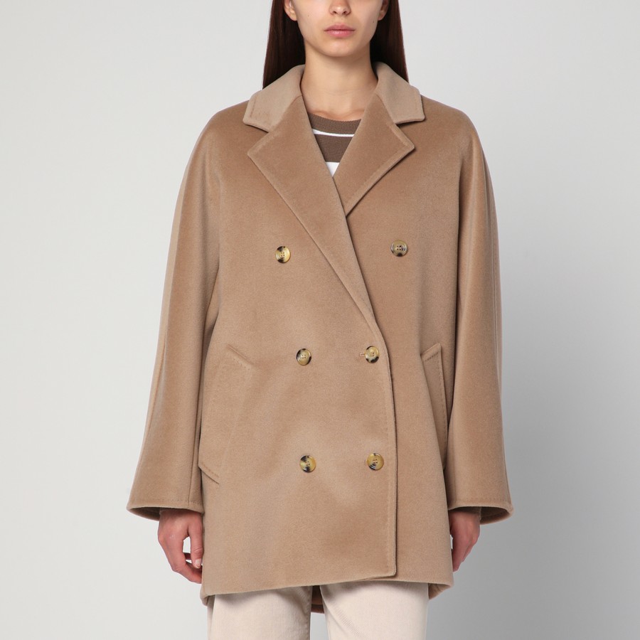 ジャケット Max Mara 101801 Short Icon Coat in camel color Max Mara 101801 Short Icon Coat in camel color | TheDoubleF