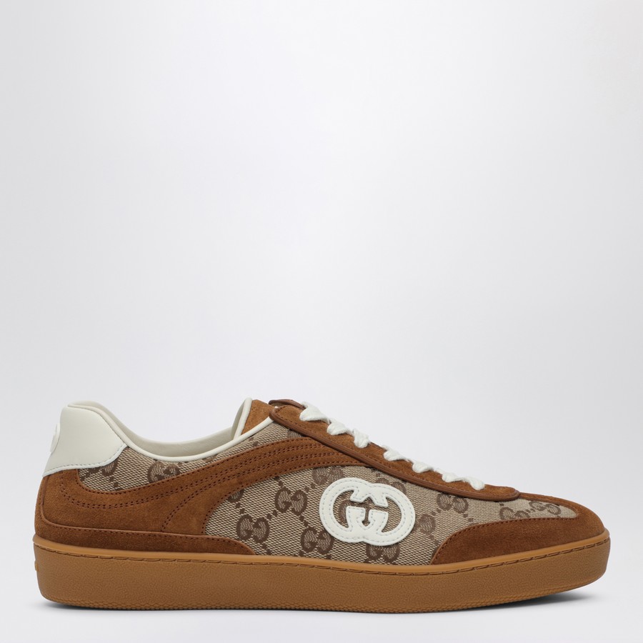 brown gucci tennis shoes