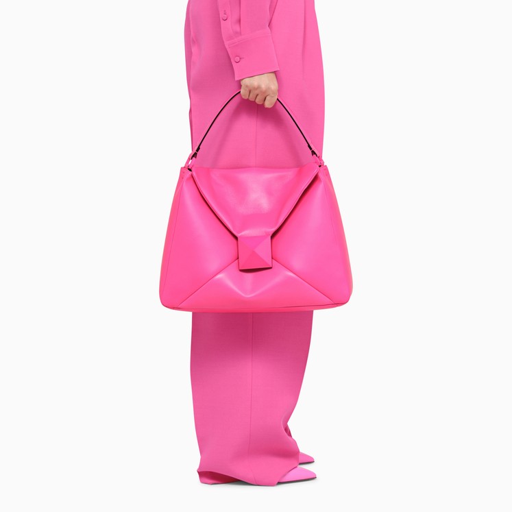 Valentino Garavani Black One Stud large handbag TheDoubleF