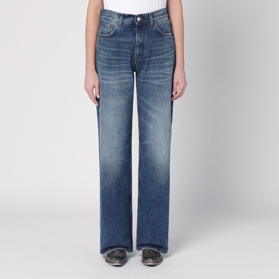 デニム・ジーパン Haikure Korea Jeans HAIKURE Korea Raw Waistband Jeans - Bergdorf Goodman