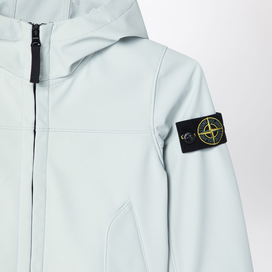 Stone Island Light blue hooded jacket TheDoubleF