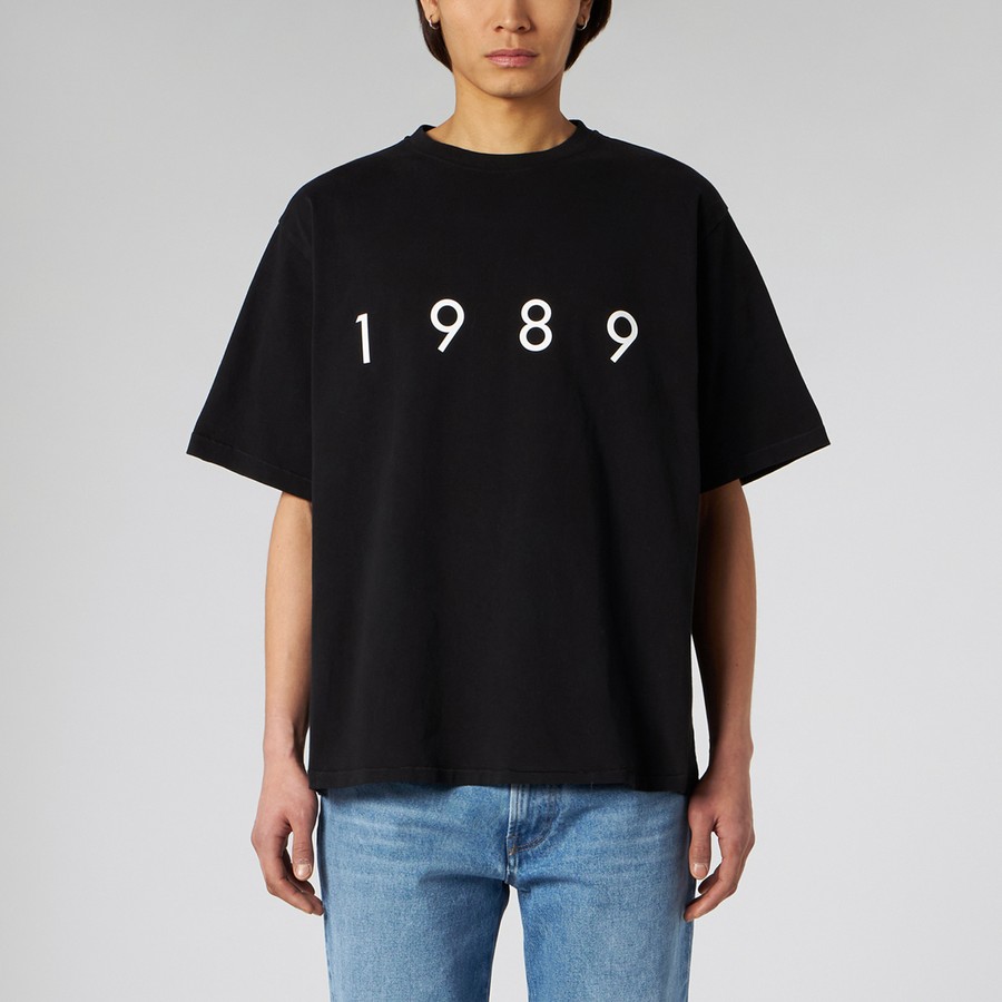 1989 STUDIO T-Shirt SS Logo black | TheDoubleF