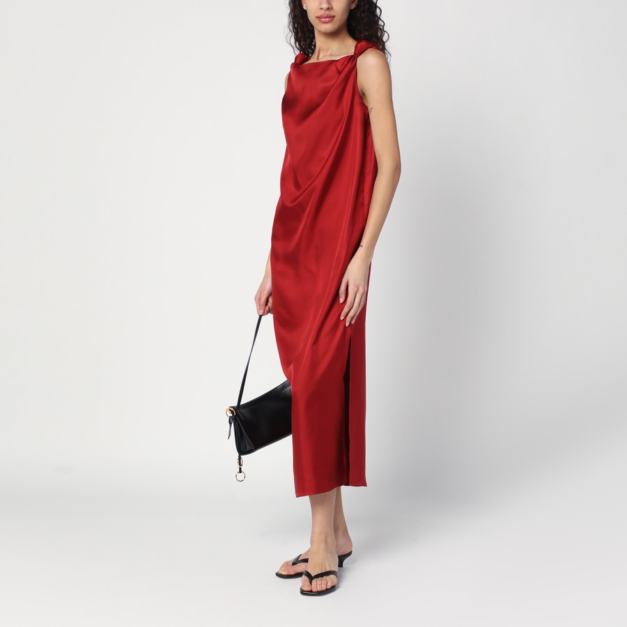 ワンピースその他 Loulou Studio Red midi dress in silk Loulou Studio Red midi dress in silk | TheDoubleF