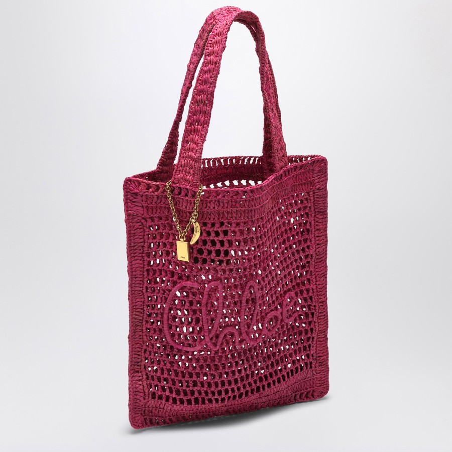 トートバッグ CHLOE Woman Tote bags Fuchsia CH25US901P08 6P1 CHLOÉ: Shoulder bag woman - Fuchsia | Chloé tote bags