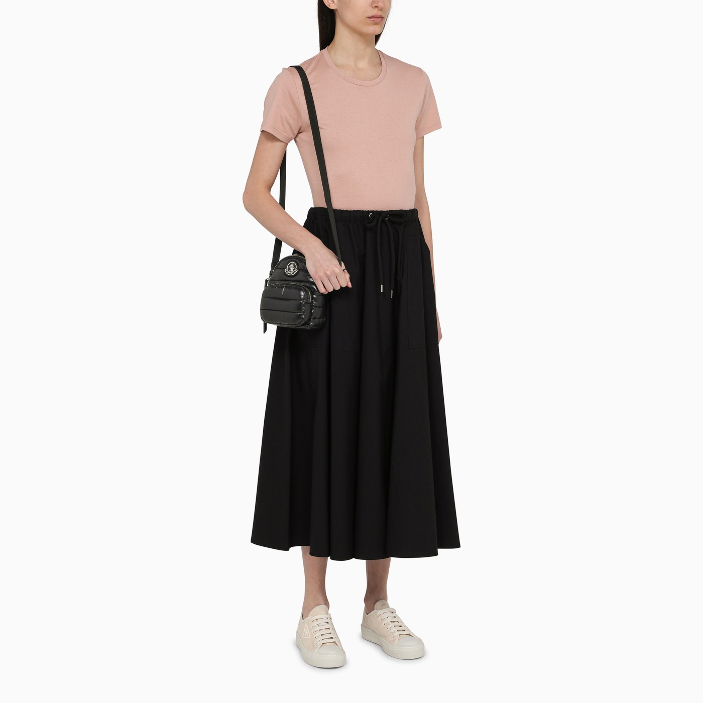 Moncler Kilia small black nylon bag TheDoubleF