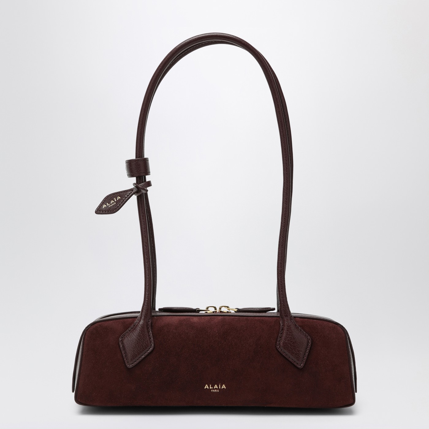 バッグ・カバンその他 Alaia Le Teckel small bag dark red bi-material Alaïa Le Teckel small bag dark red bi-material | TheDoubleF