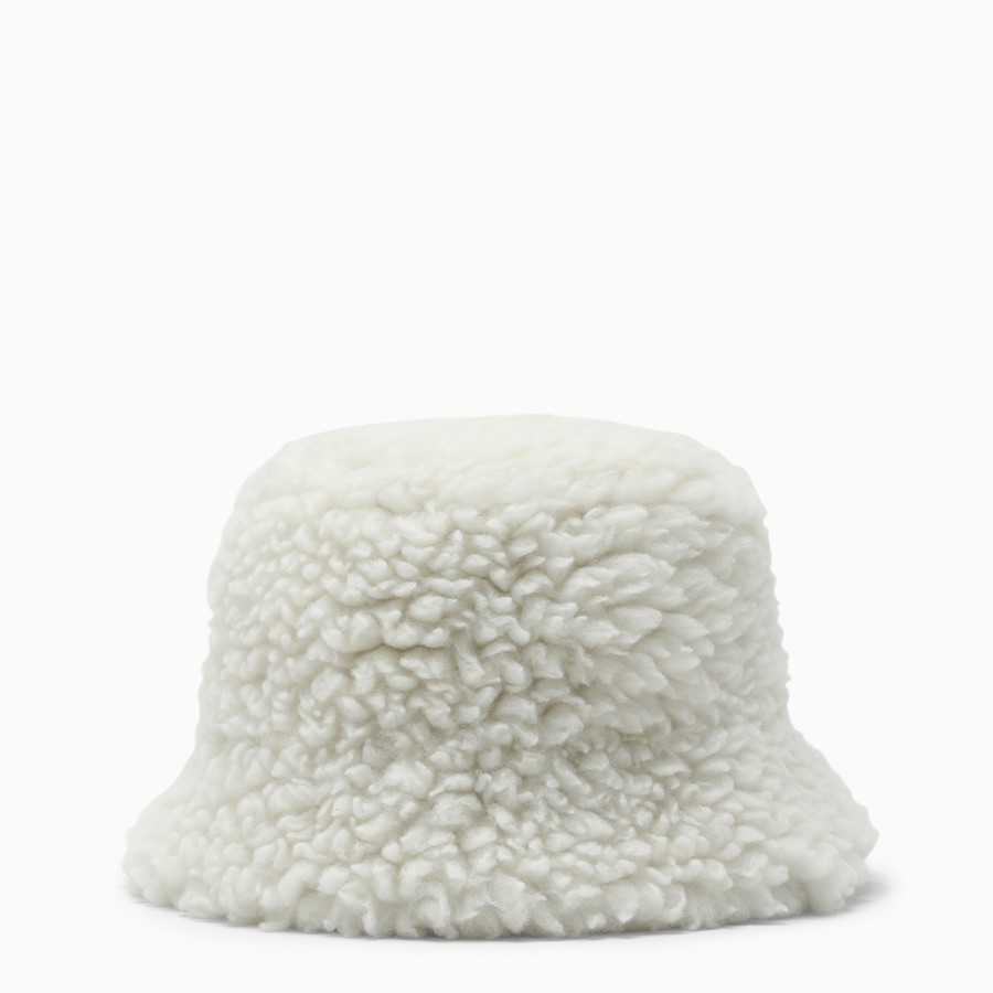 prada fuzzy bucket hat