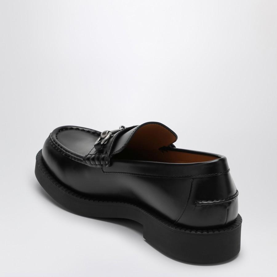 GUCCI Black loafer with horsebit | TheDoubleF