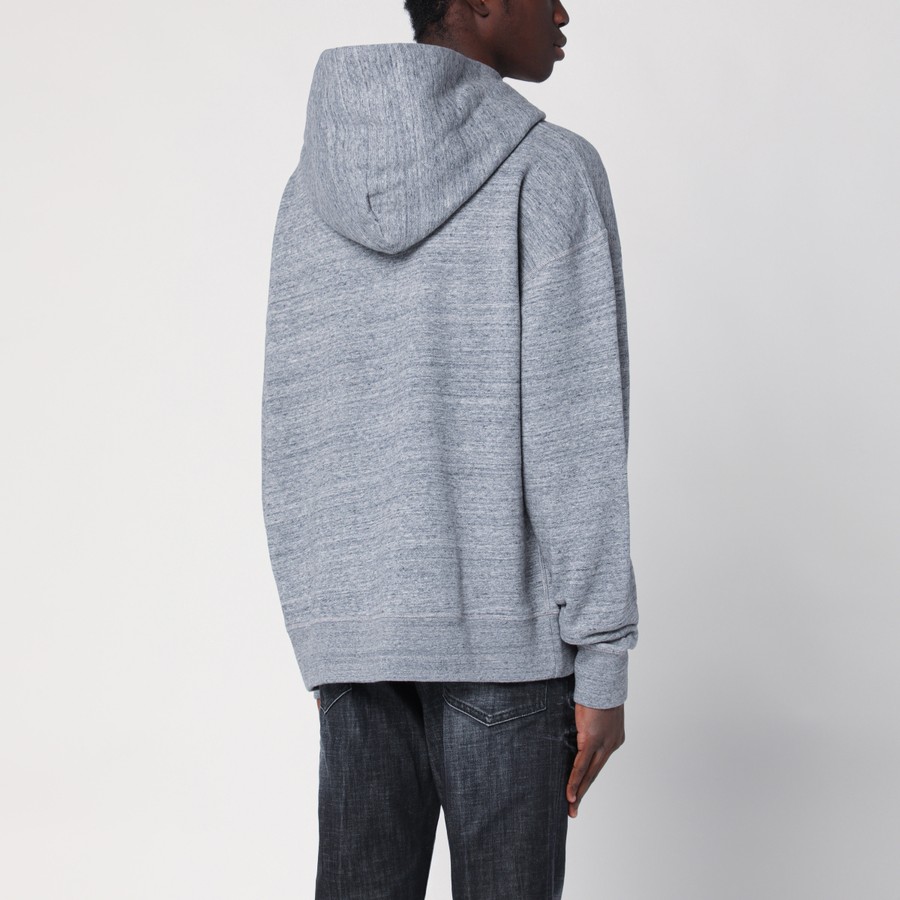 【関税&送料込】Dsquared2 Grey Cotton Sweatshirt With Logo Dsquared2 Grey cotton sweatshirt with logo | TheDoubleF